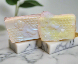 All Natural Lemon Soap Triple Butter: Mango, Shea and Coco Butter