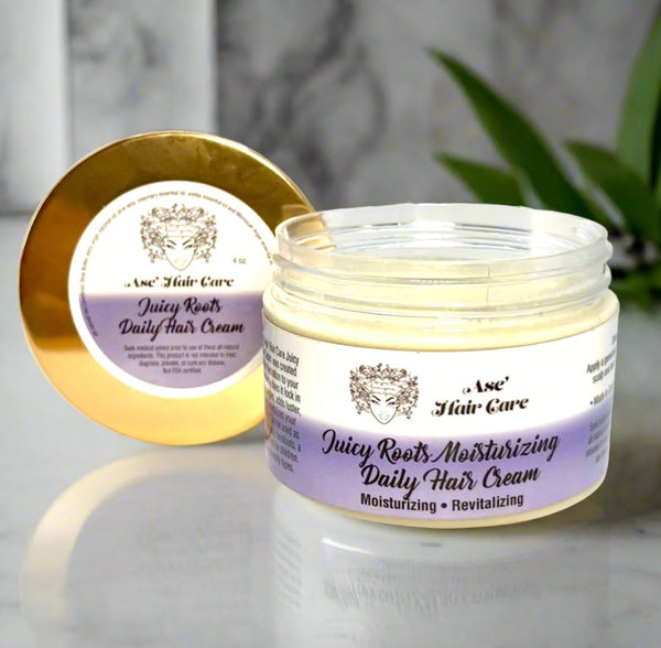 Juicy Roots Moisturizing Daily Hair Cream - Ase' Hair Care