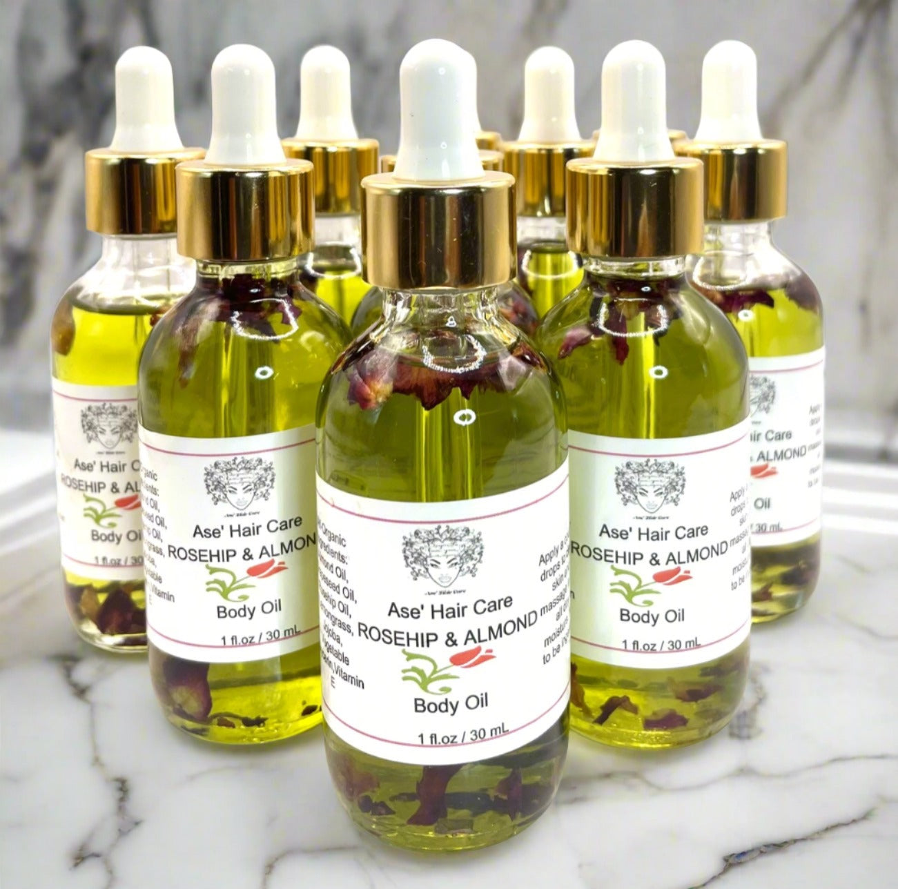 Ase' Rosehip & Almond Body Oil